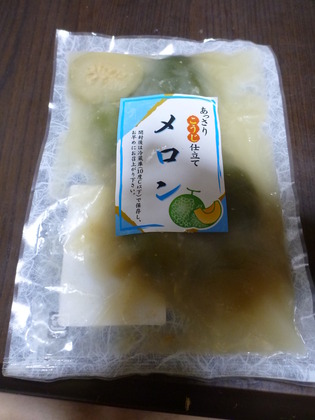 あっさり麹仕立てメロン (1)